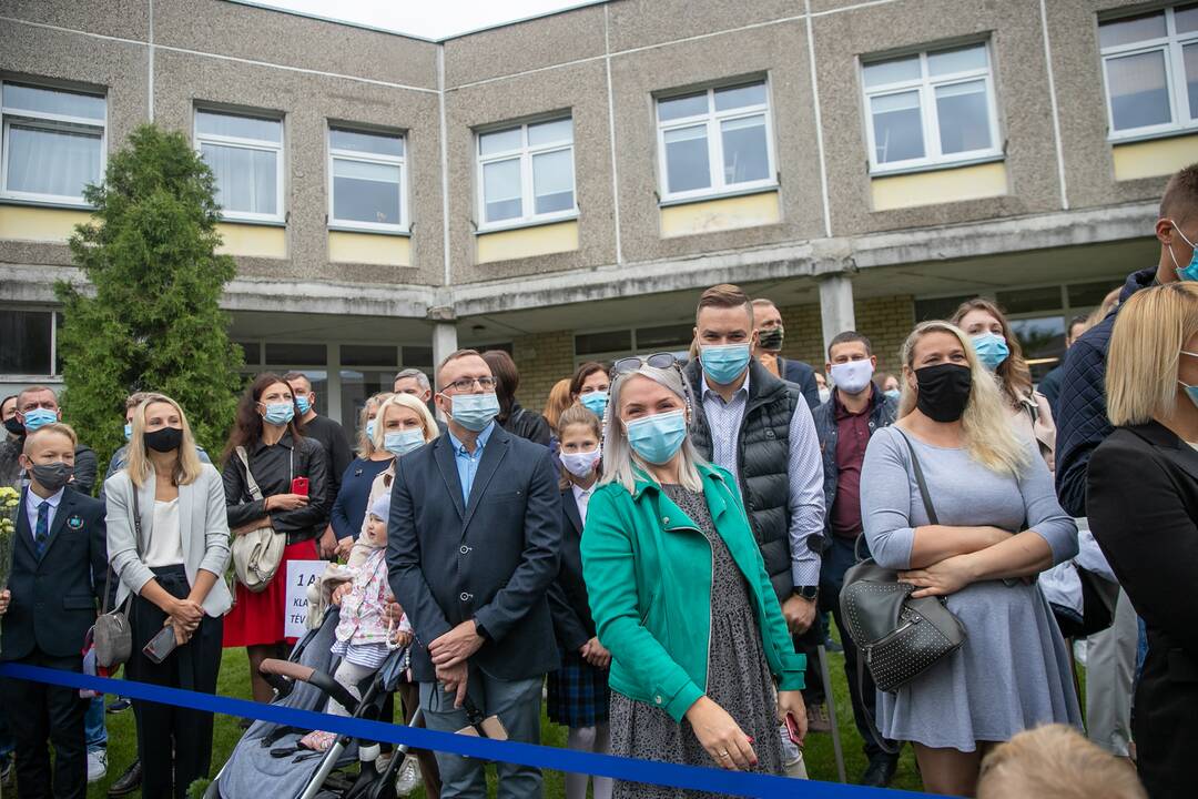 Rugsėjo 1-oji Jono Pauliaus II gimnazijoje
