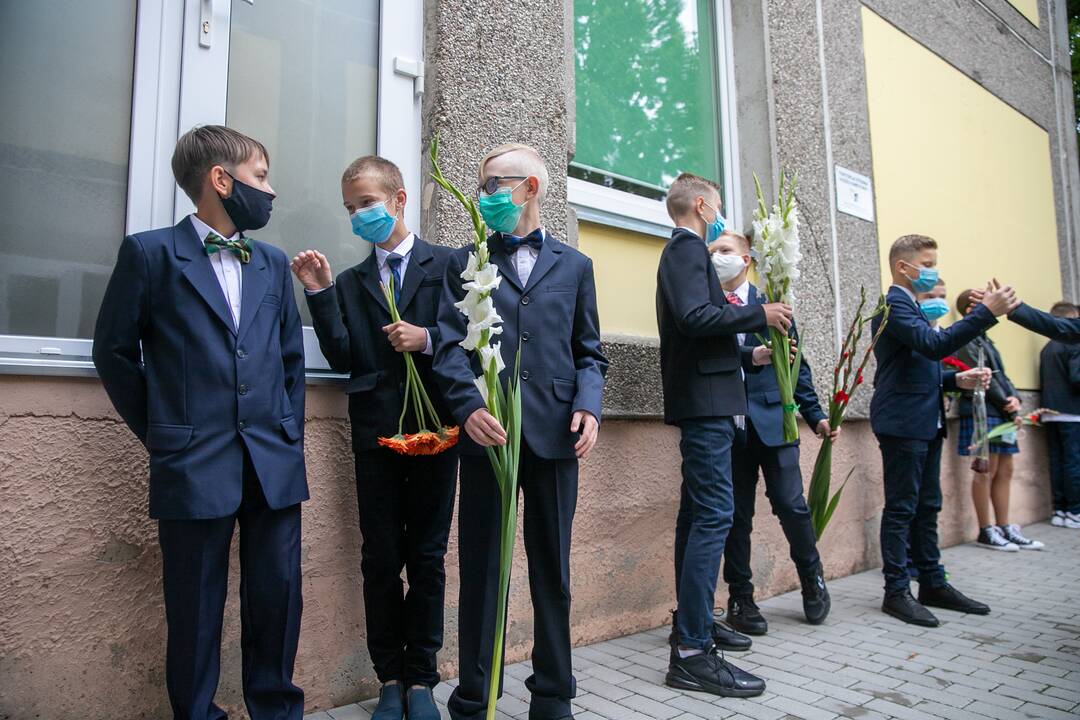 Rugsėjo 1-oji Jono Pauliaus II gimnazijoje