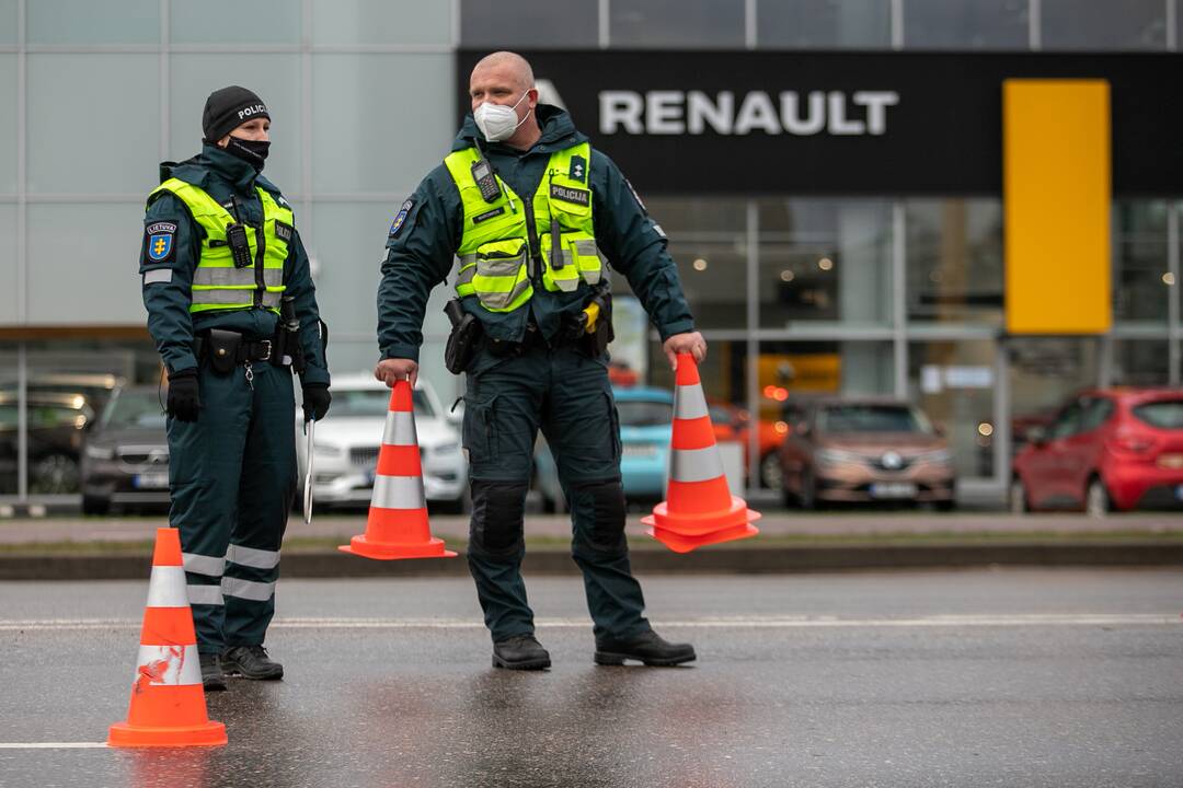 Kaunas užsidarė didžiosioms šventėms