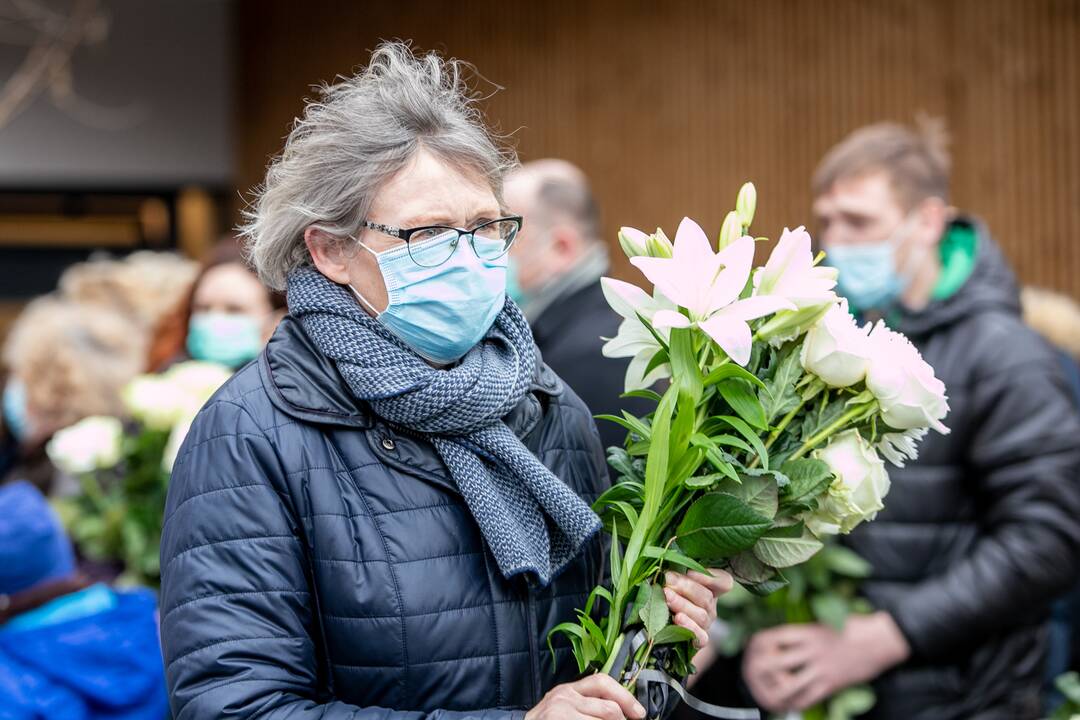 Amžinojo poilsio išlydėtas J. Mačiulis