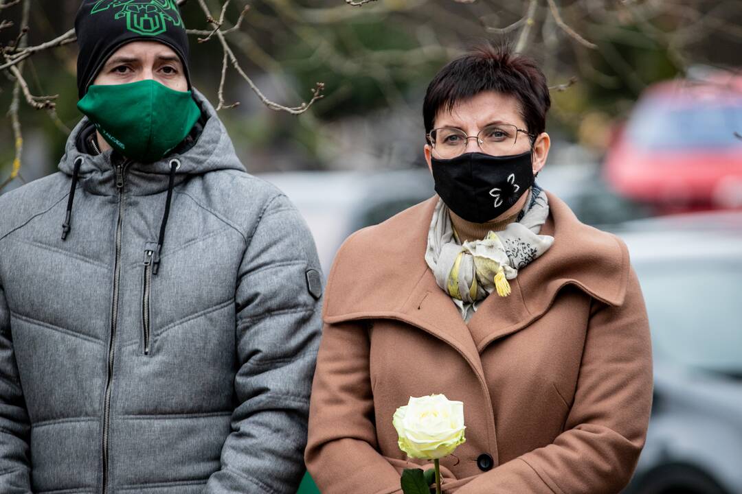 Amžinojo poilsio išlydėtas J. Mačiulis