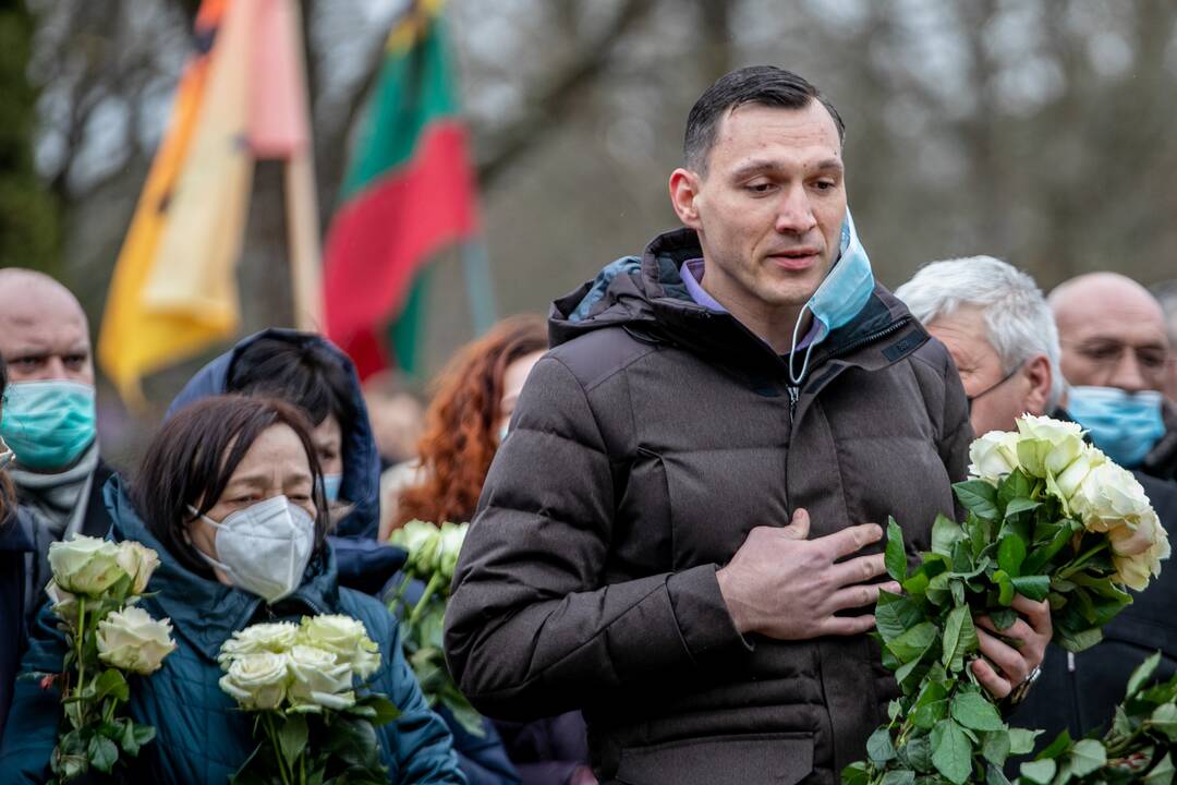 Amžinojo poilsio išlydėtas J. Mačiulis