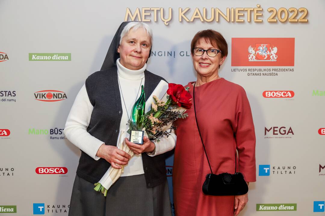 „Metų kaunietė 2022“ apdovanojimų svečiai