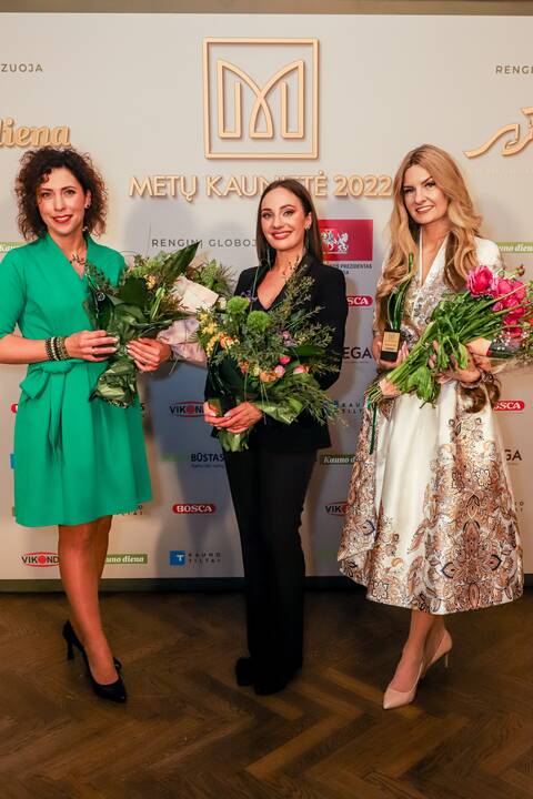 „Metų kaunietė 2022“ apdovanojimų svečiai