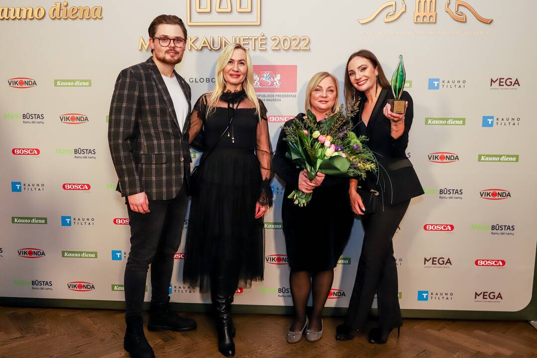„Metų kaunietė 2022“ apdovanojimų svečiai