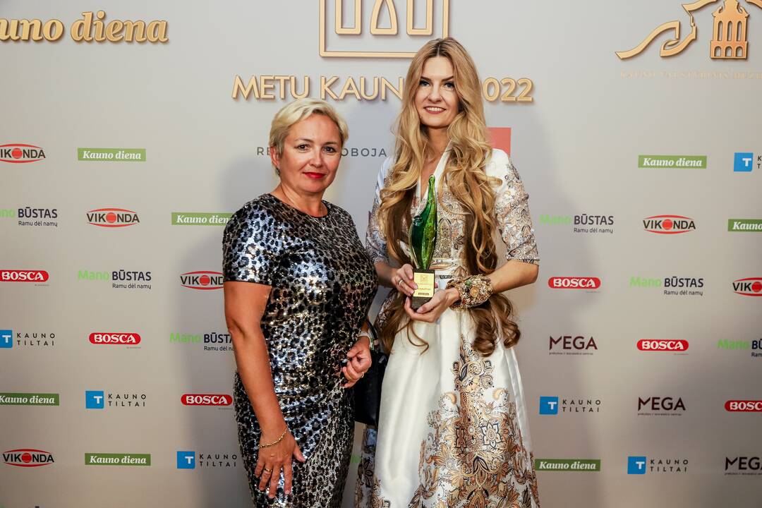 „Metų kaunietė 2022“ apdovanojimų svečiai