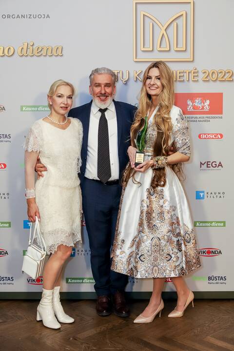 „Metų kaunietė 2022“ apdovanojimų svečiai