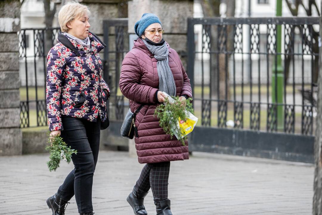 Verbų sekmadienis Kauno senamiestyje