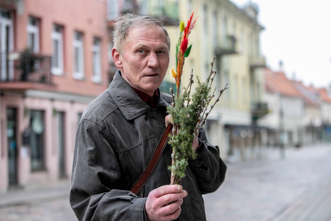 Verbų sekmadienis Kauno senamiestyje