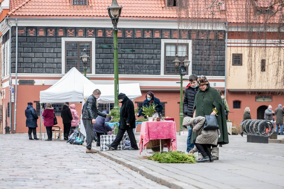 Verbų sekmadienis Kauno senamiestyje