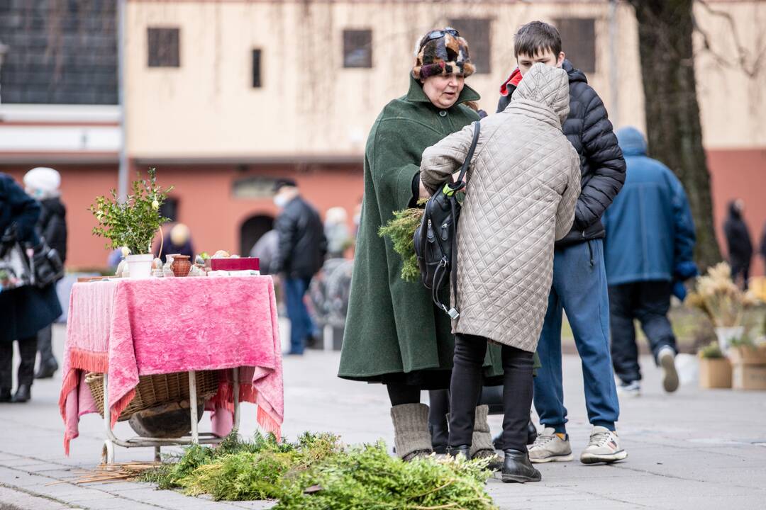 Verbų sekmadienis Kauno senamiestyje
