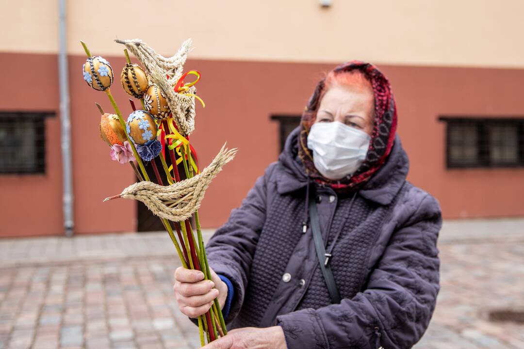 Verbų sekmadienis Kauno senamiestyje