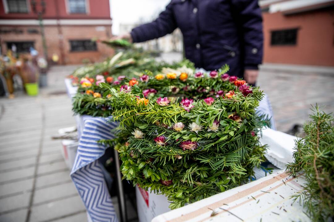 Verbų sekmadienis Kauno senamiestyje