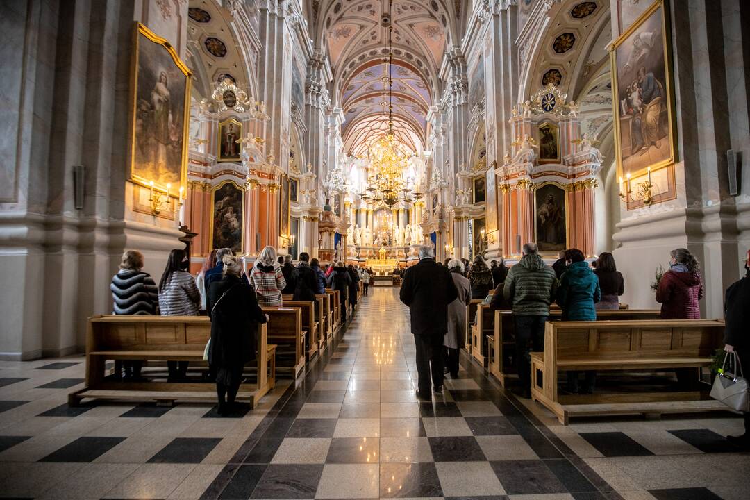 Verbų sekmadienis Kauno senamiestyje