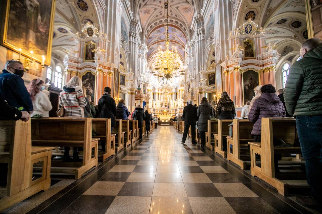 Verbų sekmadienis Kauno senamiestyje