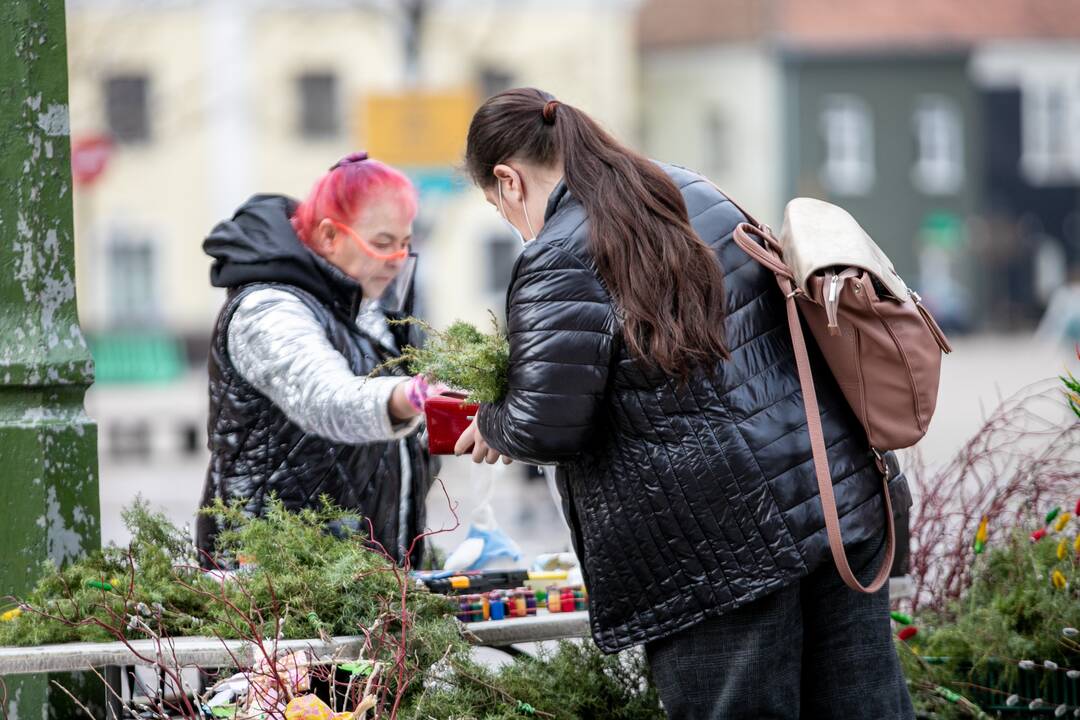 Verbų sekmadienis Kauno senamiestyje