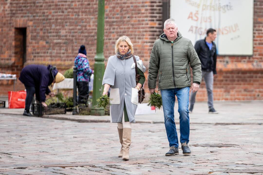 Verbų sekmadienis Kauno senamiestyje