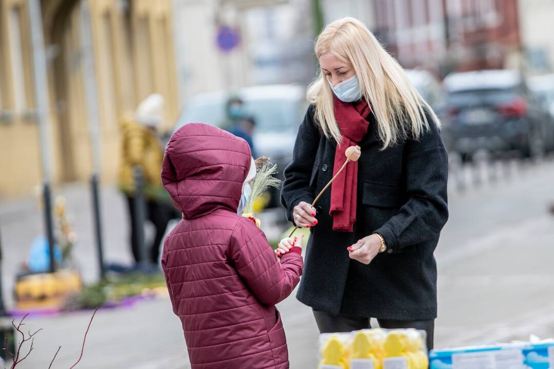 Verbų sekmadienis Kauno senamiestyje