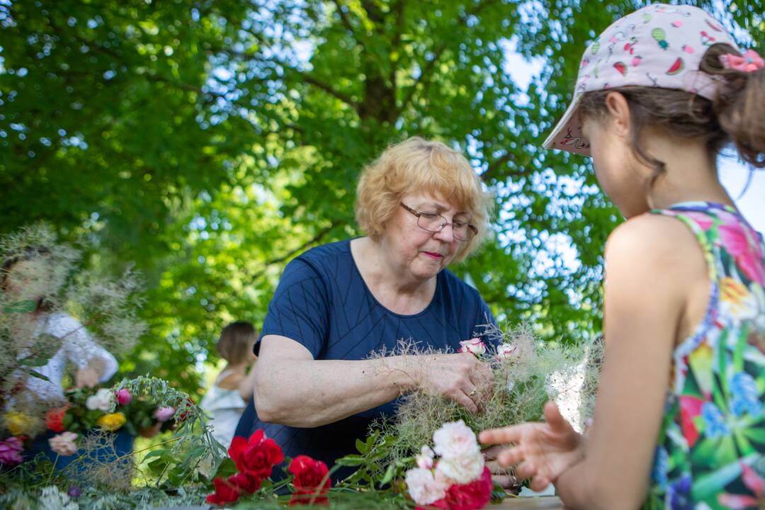 Kvapų naktis VDU Botanikos sode