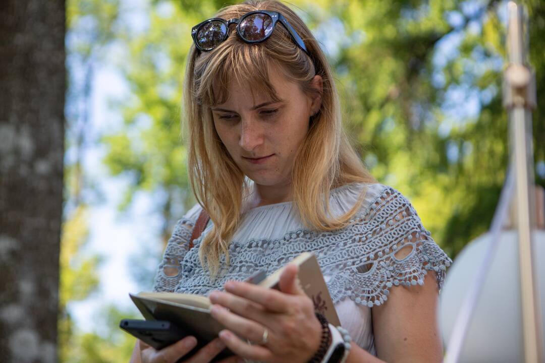 Kvapų naktis VDU Botanikos sode