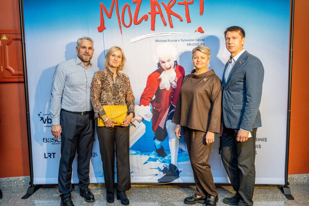 Miuziklo „Mozart!“ premjera