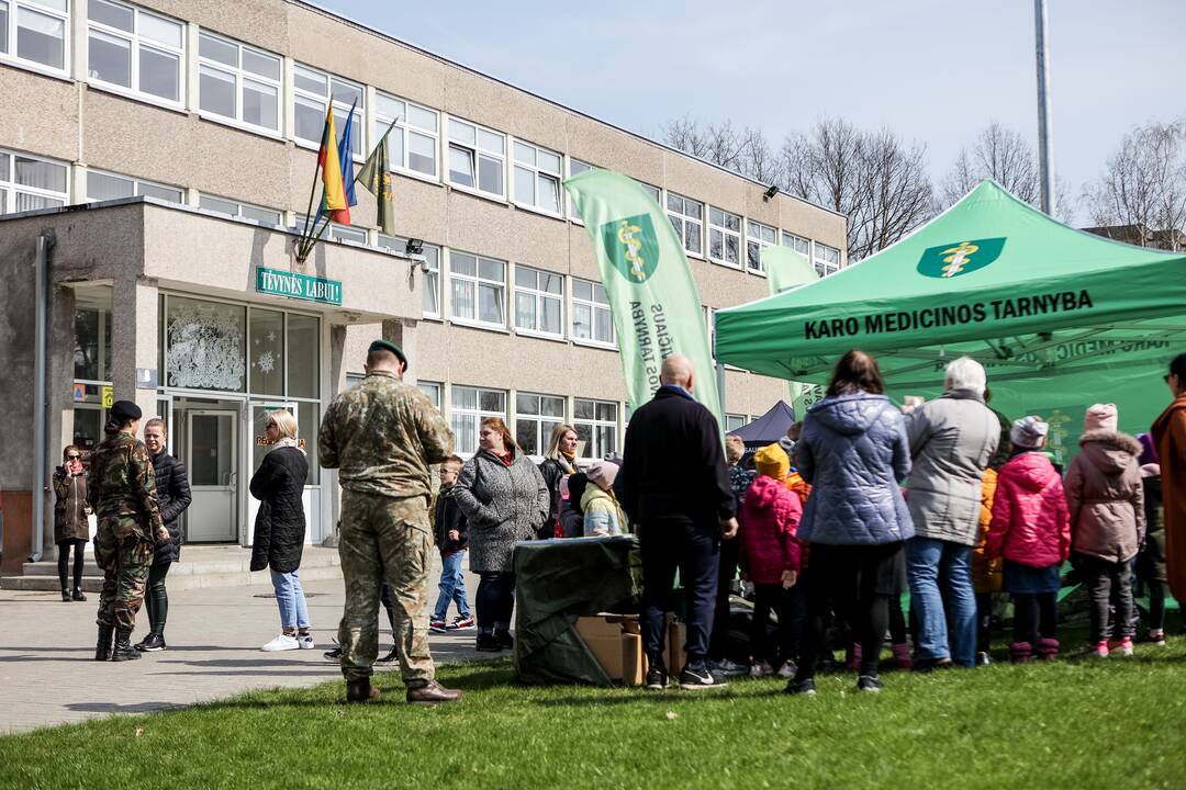 Pilietinio atsparumo diena Generolo Povilo Plechavičiaus kadetų licėjuje