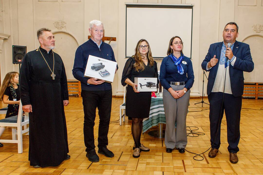 Ukrainiečių padėka lietuviams
