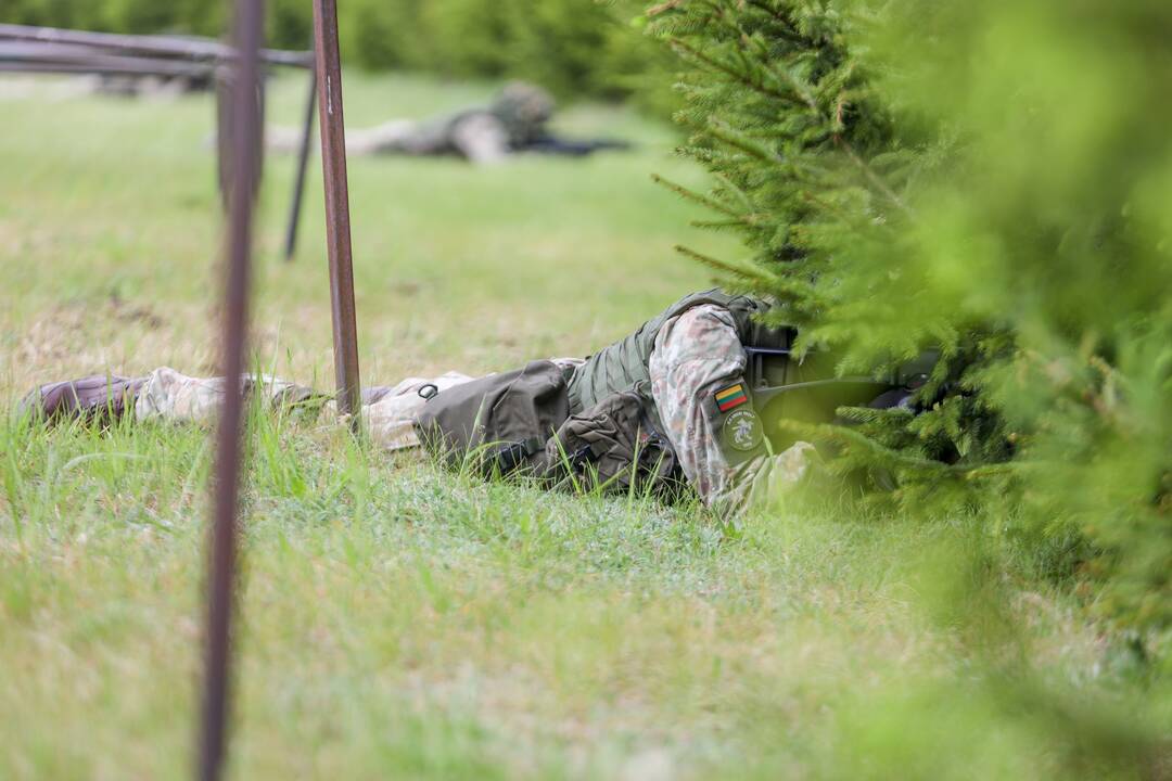 Karių pratybos Pravieniškėse ir Kauno klinikose