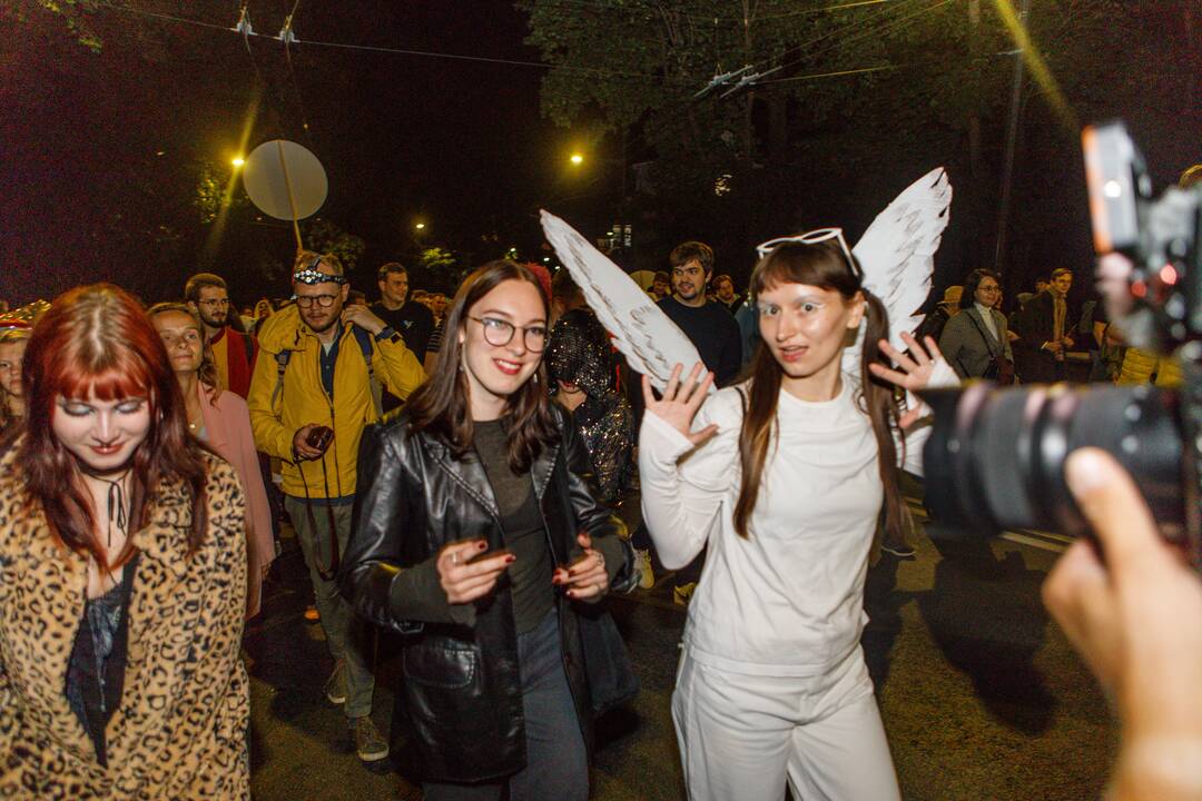 Parodos kalnu šeštą kartą kopė "Fluxus festivalis"