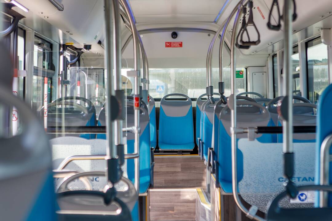 Kaune išbandytas vandeniliu varomas autobusas