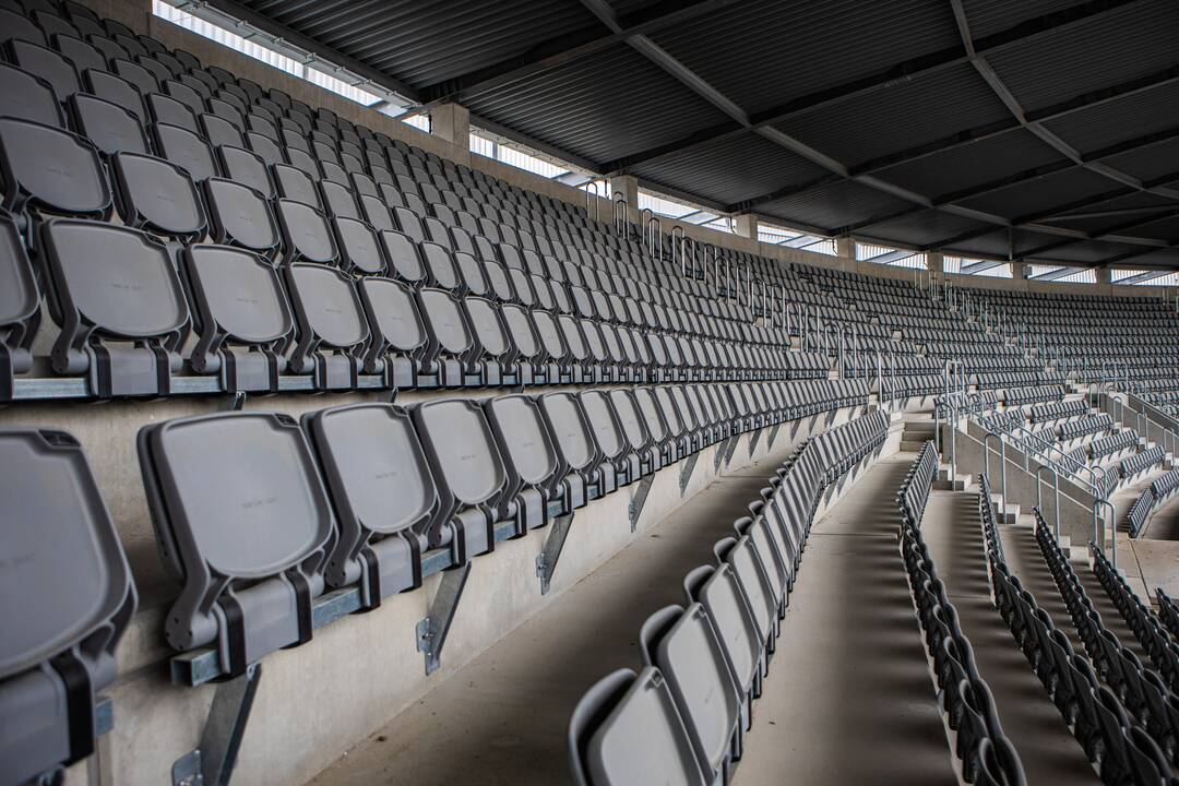 Darbų eiga Kauno Dariaus ir Girėno stadione