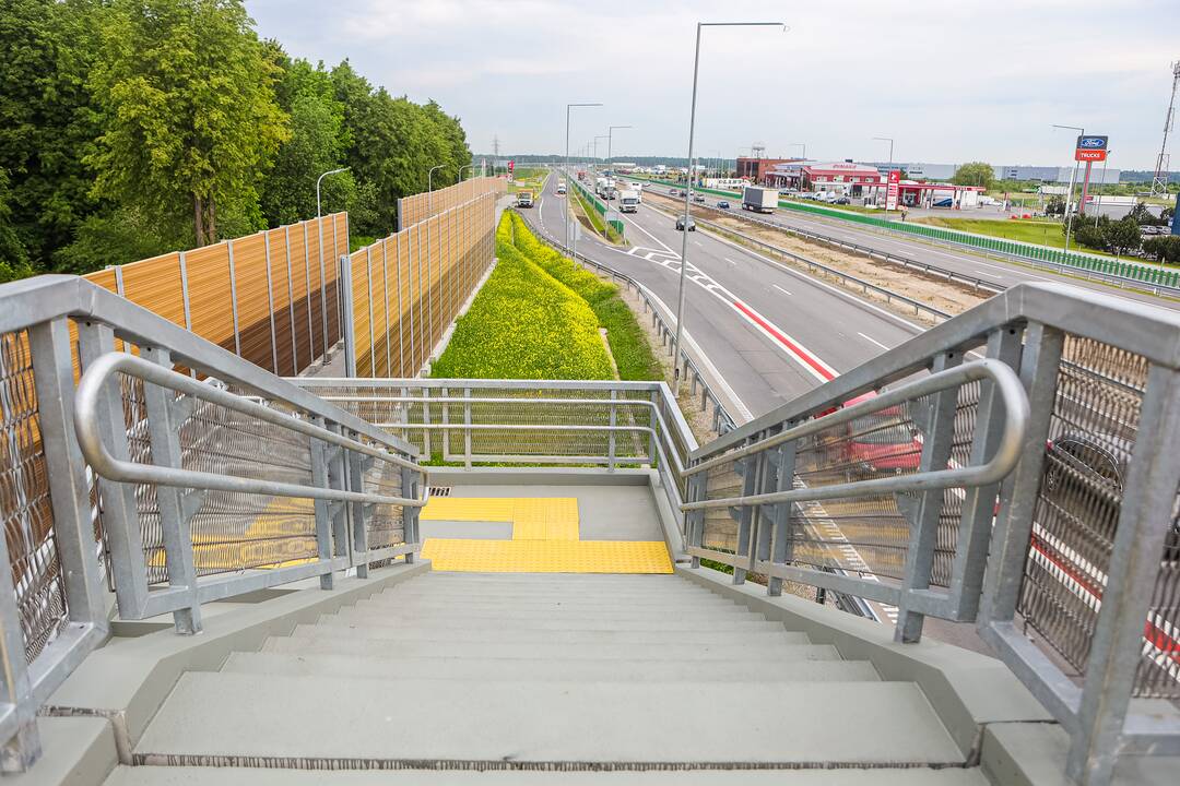 Magistralėje ties Giraite atidarytas viadukas