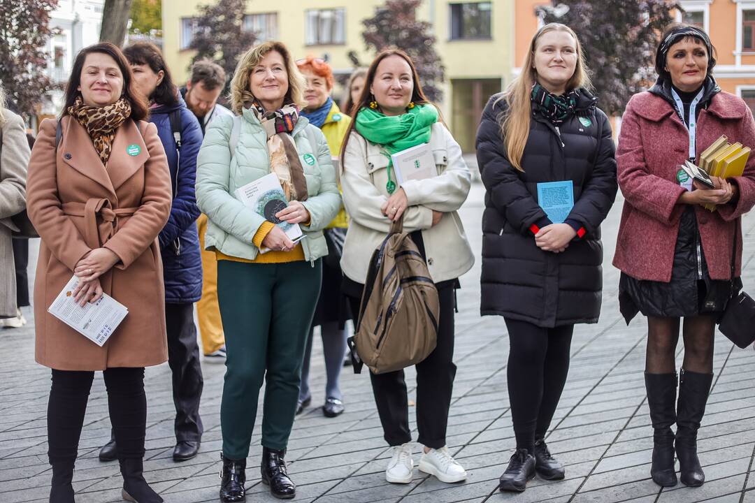 Kauniečiai siekė skaitymo rekordo