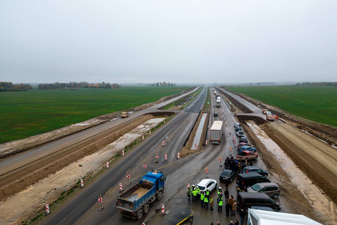 „Via Baltica“ ruožo nuo 72,50 iki 79 km. atidarymas