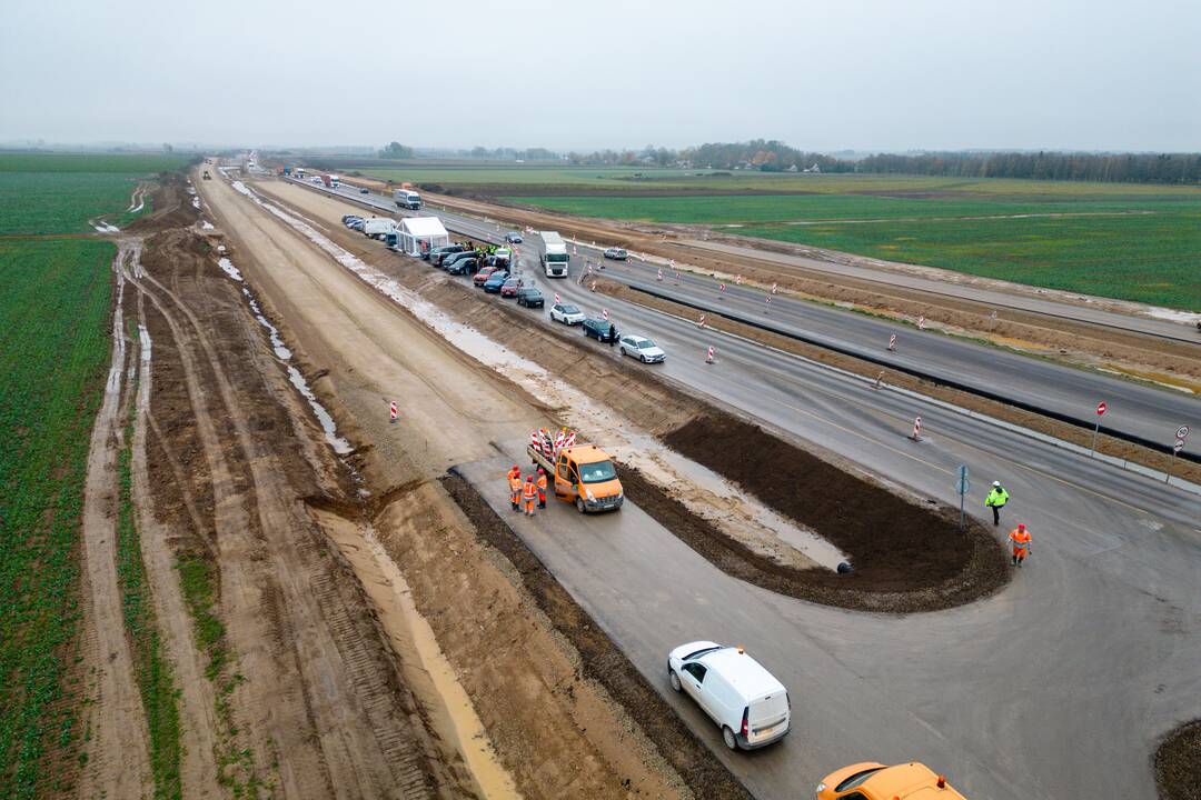 „Via Baltica“ ruožo nuo 72,50 iki 79 km. atidarymas