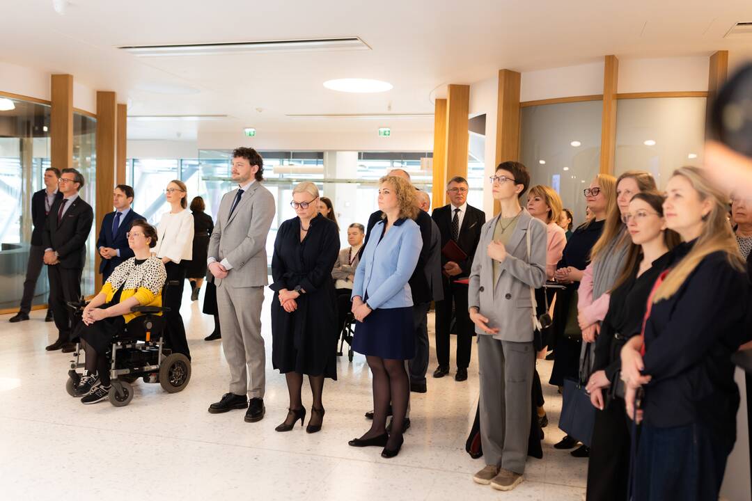 Vilniaus universiteto Medicinos mokslų centre įvyko pirmojo šalyje populiacinio biobanko atidarymas
