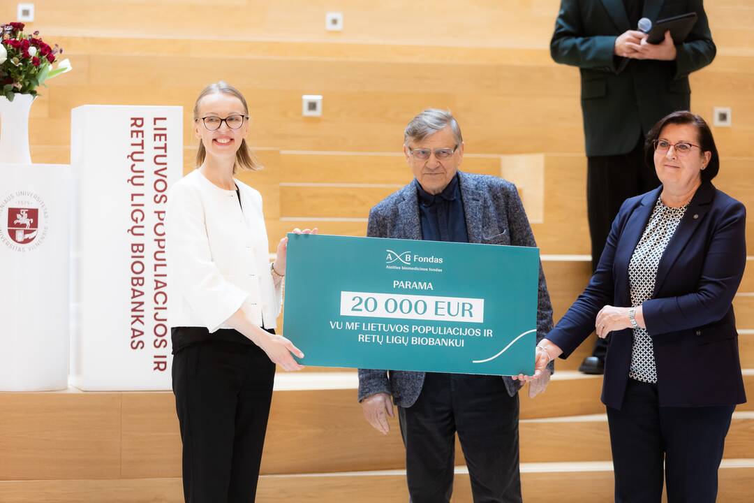 Vilniaus universiteto Medicinos mokslų centre įvyko pirmojo šalyje populiacinio biobanko atidarymas