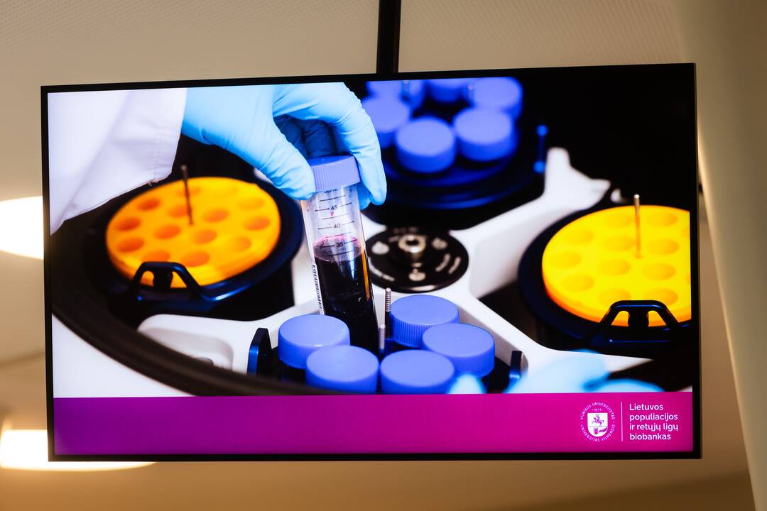 Vilniaus universiteto Medicinos mokslų centre įvyko pirmojo šalyje populiacinio biobanko atidarymas