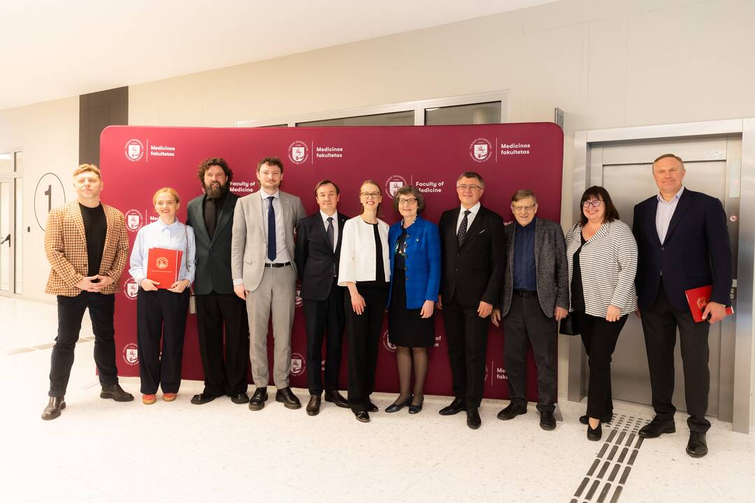 Vilniaus universiteto Medicinos mokslų centre įvyko pirmojo šalyje populiacinio biobanko atidarymas