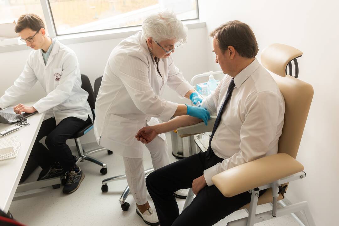 Vilniaus universiteto Medicinos mokslų centre įvyko pirmojo šalyje populiacinio biobanko atidarymas
