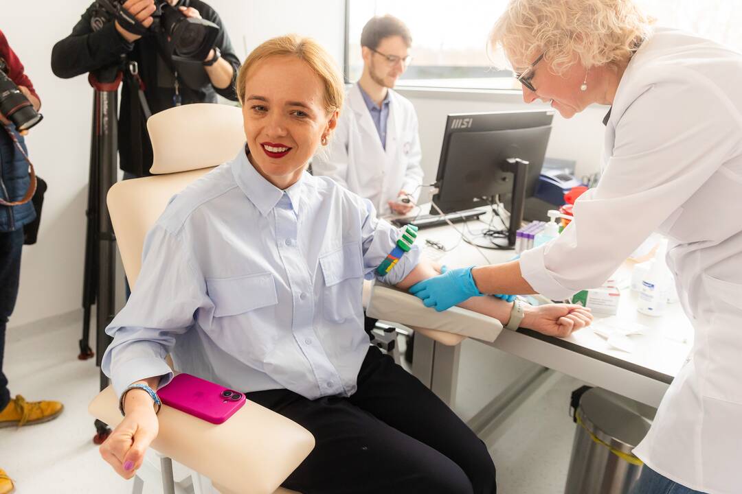 Vilniaus universiteto Medicinos mokslų centre įvyko pirmojo šalyje populiacinio biobanko atidarymas