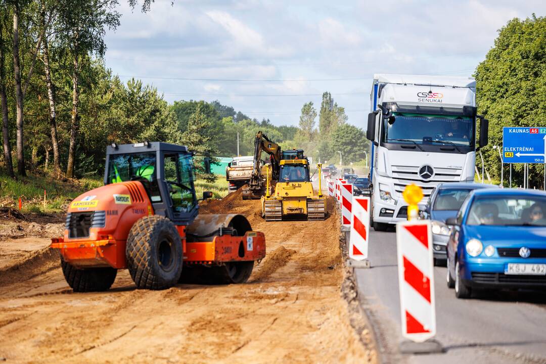 Jonavos aplinkkelio darbų pradžia