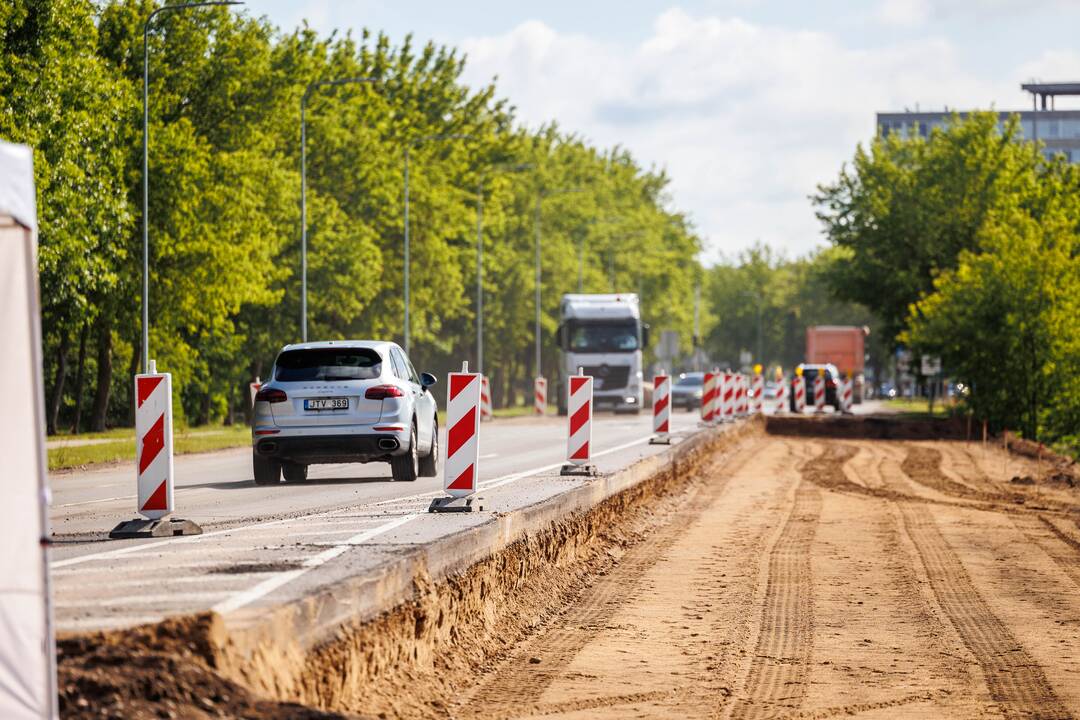 Jonavos aplinkkelio darbų pradžia