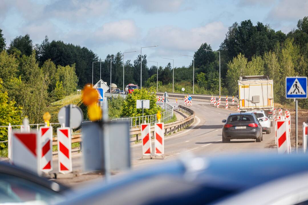 Jonavos aplinkkelio darbų pradžia