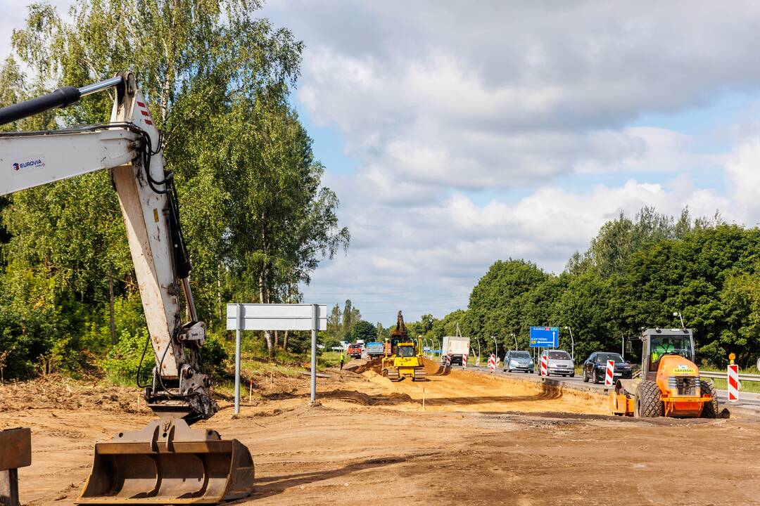 Jonavos aplinkkelio darbų pradžia