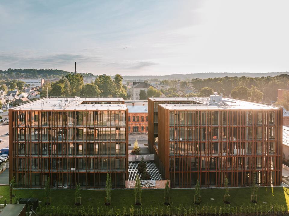 Patogu: kvartalas suprojektuotas taip, kad šiuolaikinis žmogus jaustųsi patogiai.