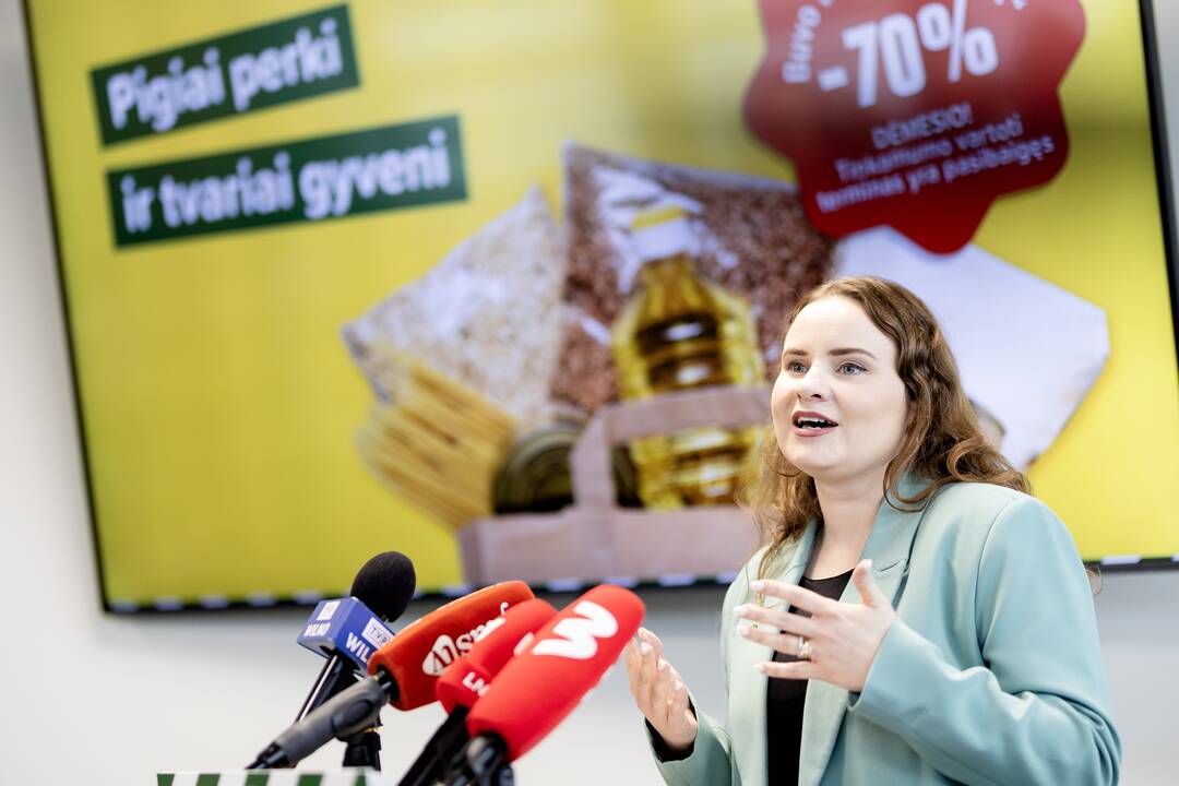 IKI parduotuvės konferencija apie maisto švaistymą 