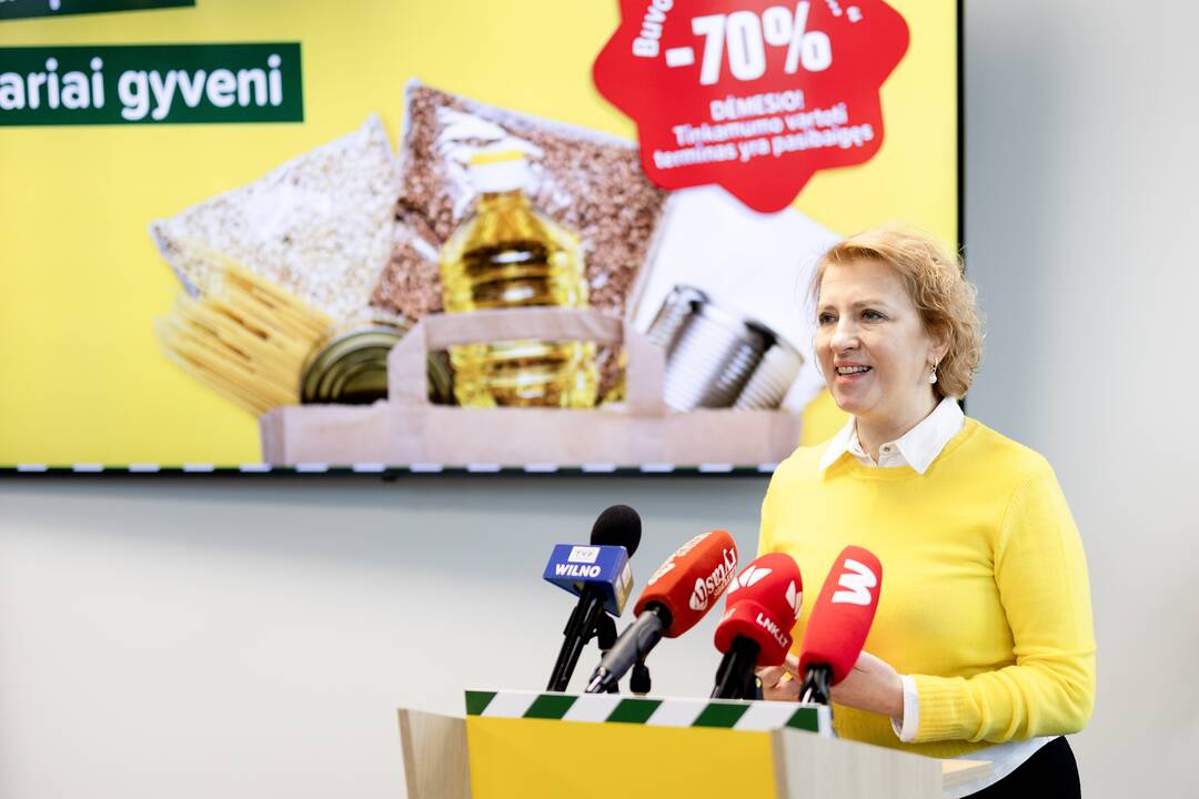IKI parduotuvės konferencija apie maisto švaistymą 