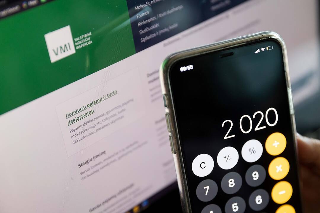 VMI: vis daugiau gyventojų tai daro nelaukdami paskutinės dienos