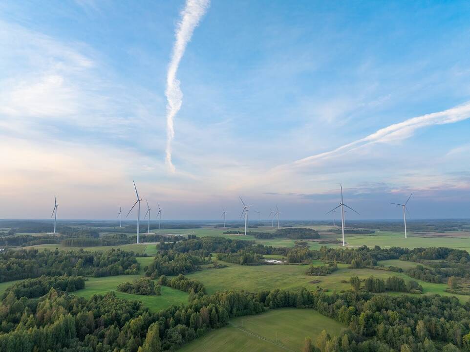 Mažeikių rajone šalia „Ignitis renewables“ vėjo parko esančios Pikelių bendruomenės atstovai.